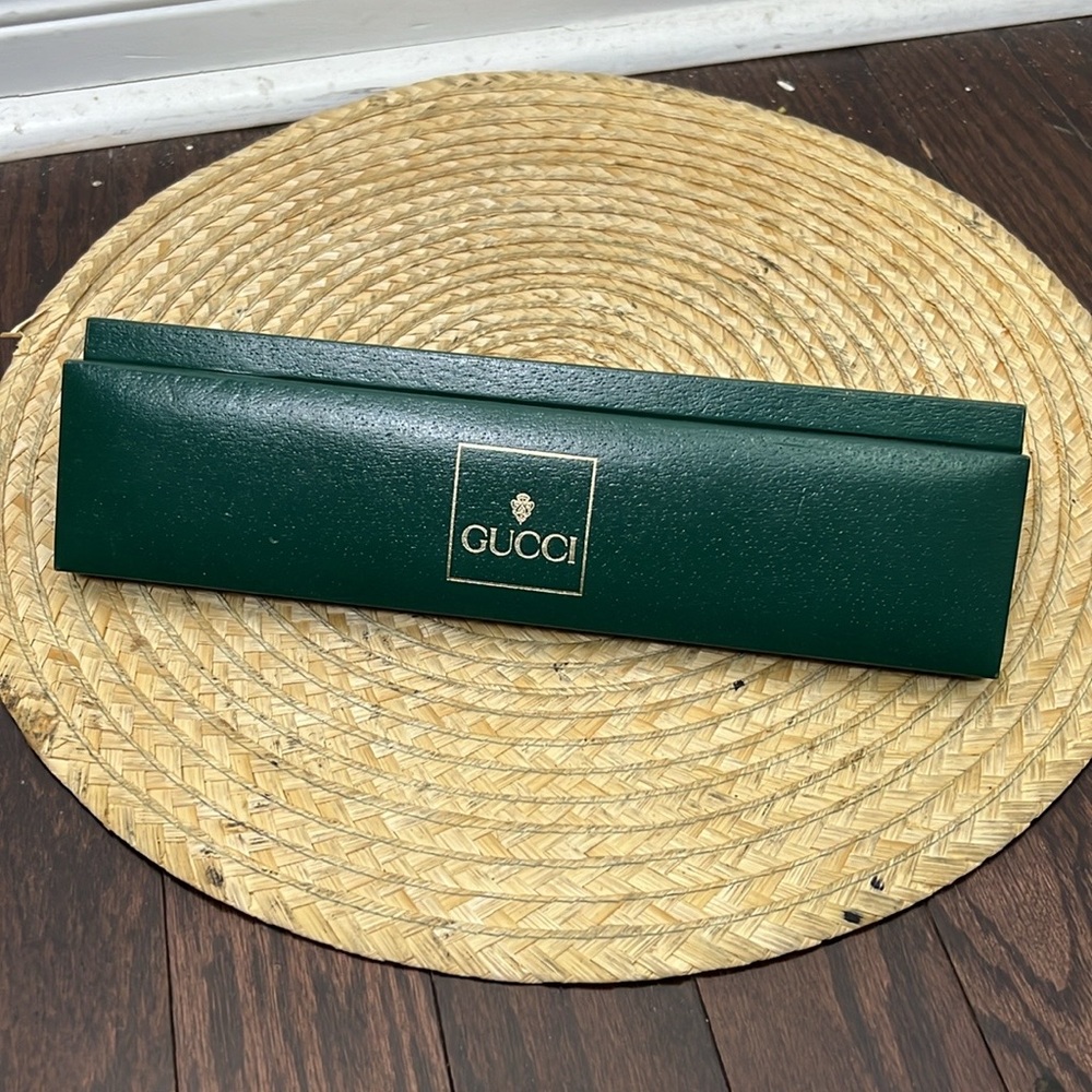Vintage Gucci Multi Purpose Hard Long Case